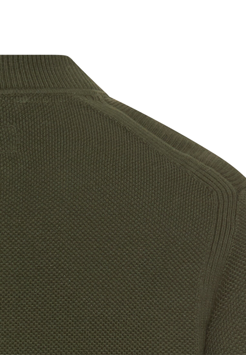 Strickjacke im Bomberstil