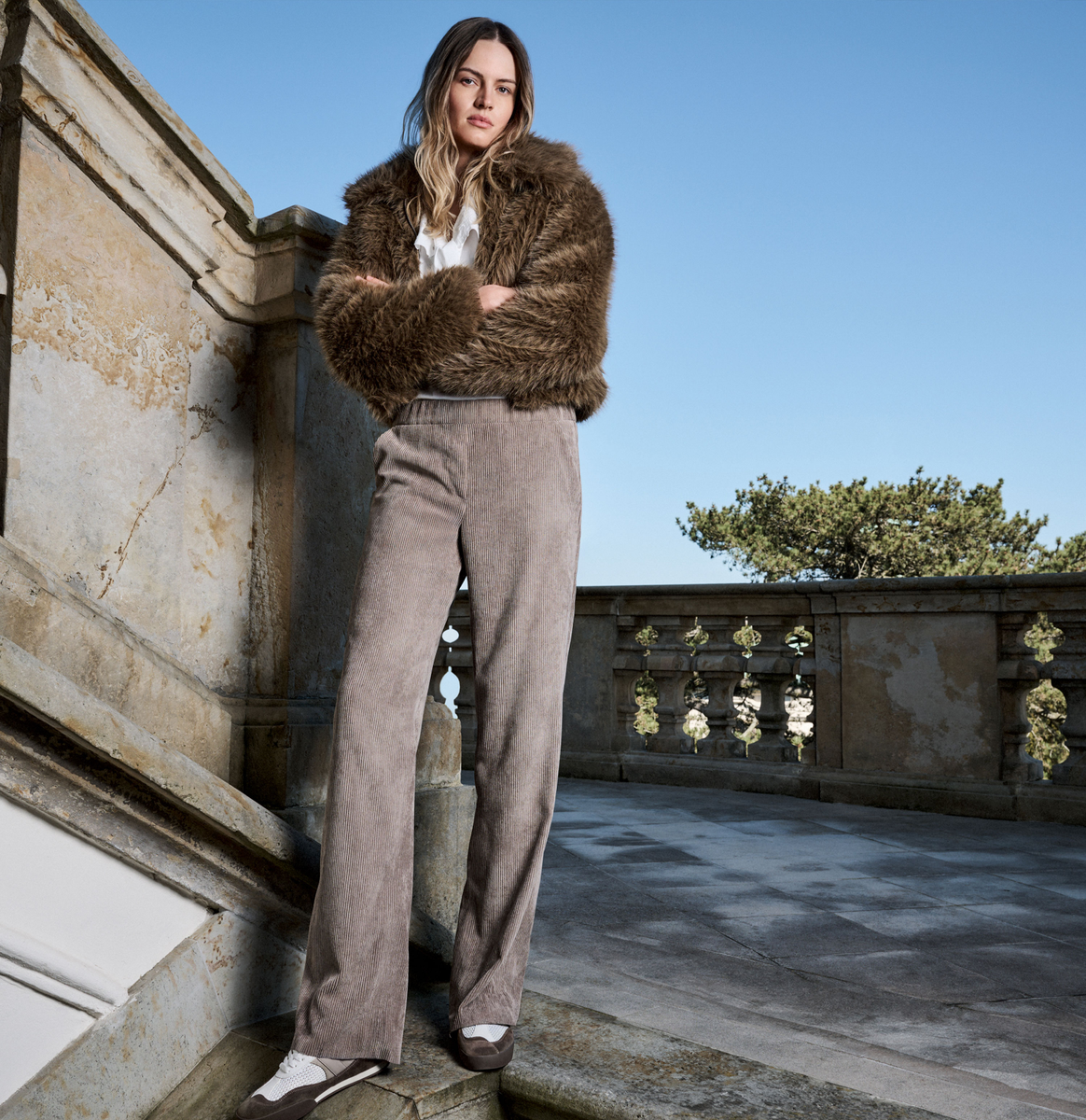 MAC JEANS - CHIARA, Fluid corduroy