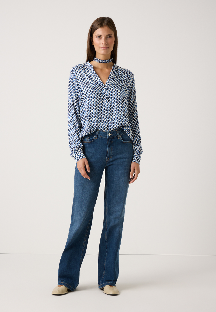 Viskose-Printbluse