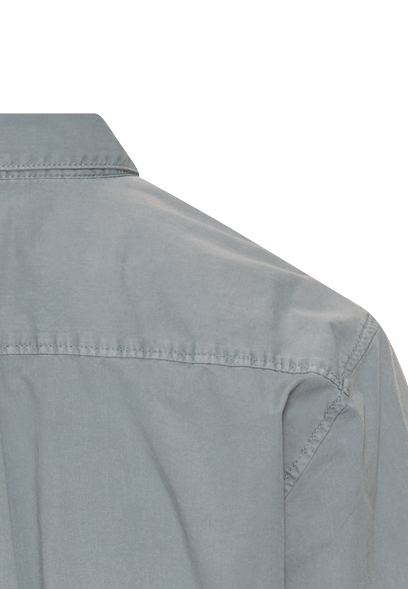 Langarmhemd mit Button-Down Kragen