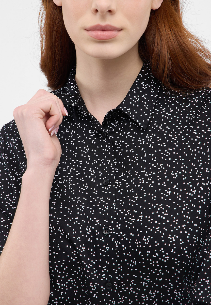 Bluse Satingewebe Langarm