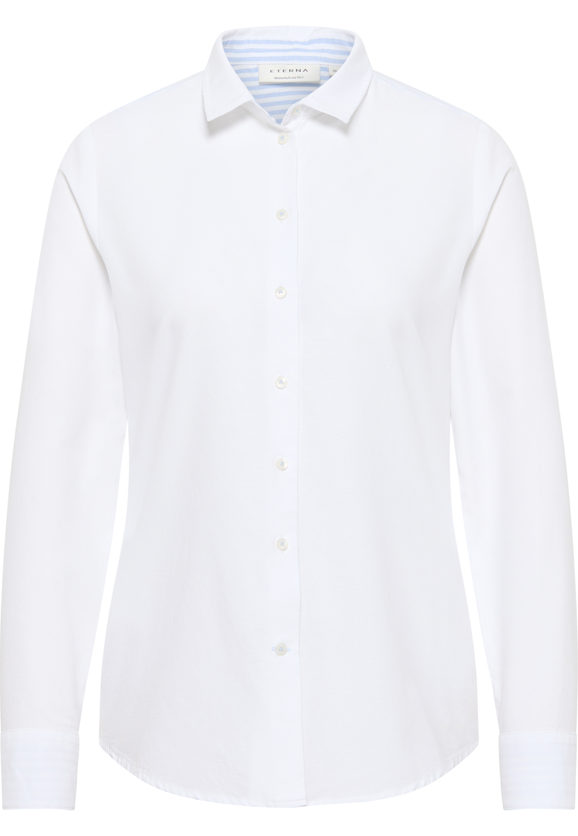 Oxford Shirt Bluse Oxford Langarm