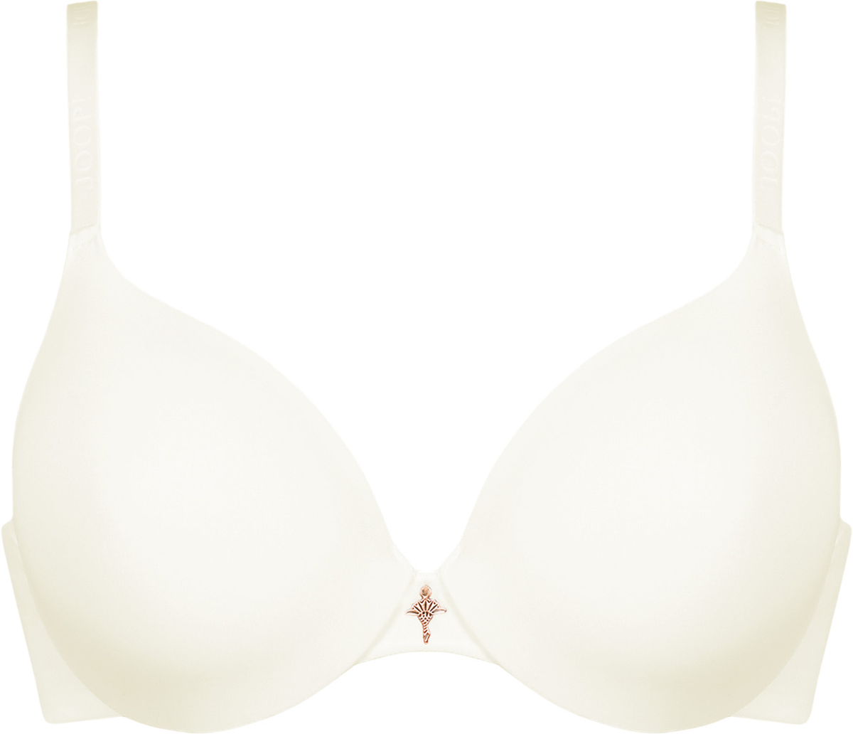 Underwired bra padded