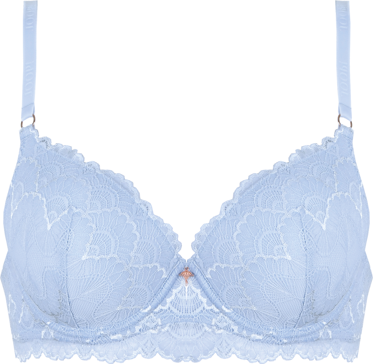 Underwired bra padded