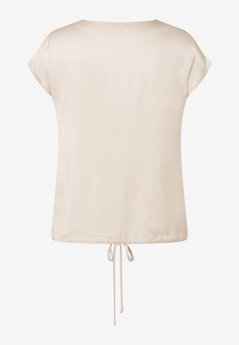 Blusentop sand Sommer-Kollektion