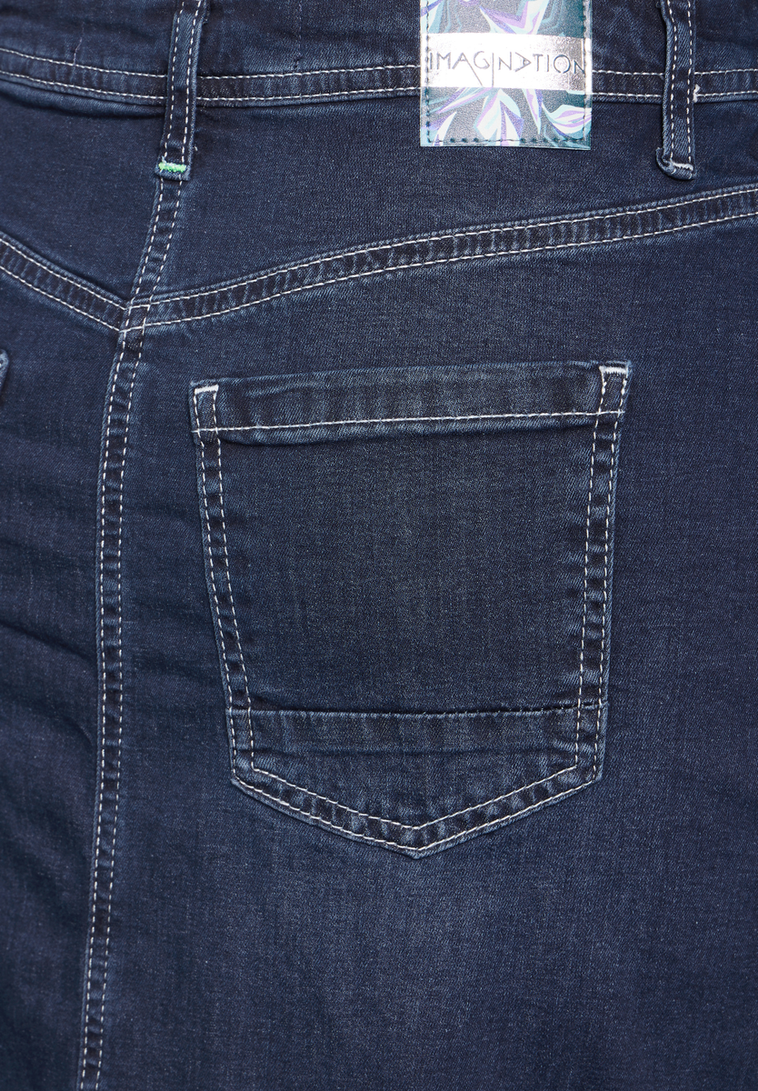 Midi Jeansrock