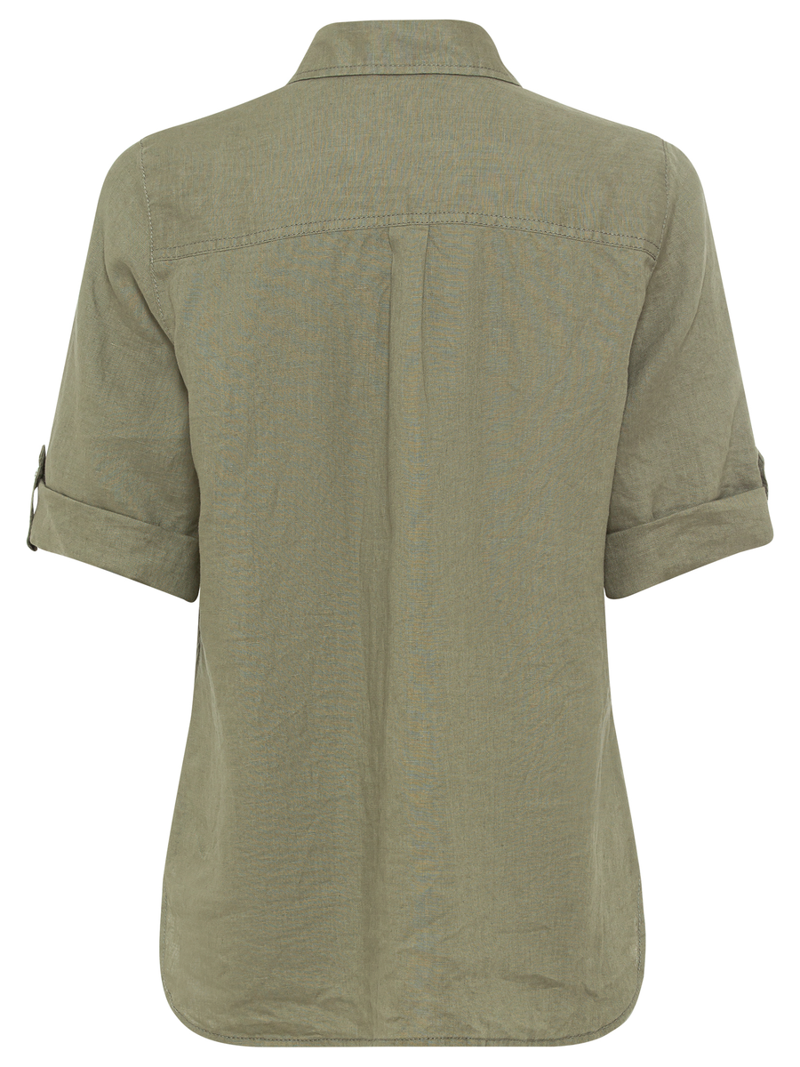 Blouse Woven Short Sleeves