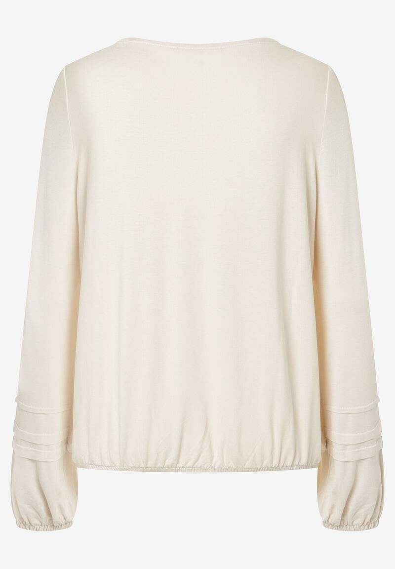 Blusenshirt powder creme Herbst-Kollektion