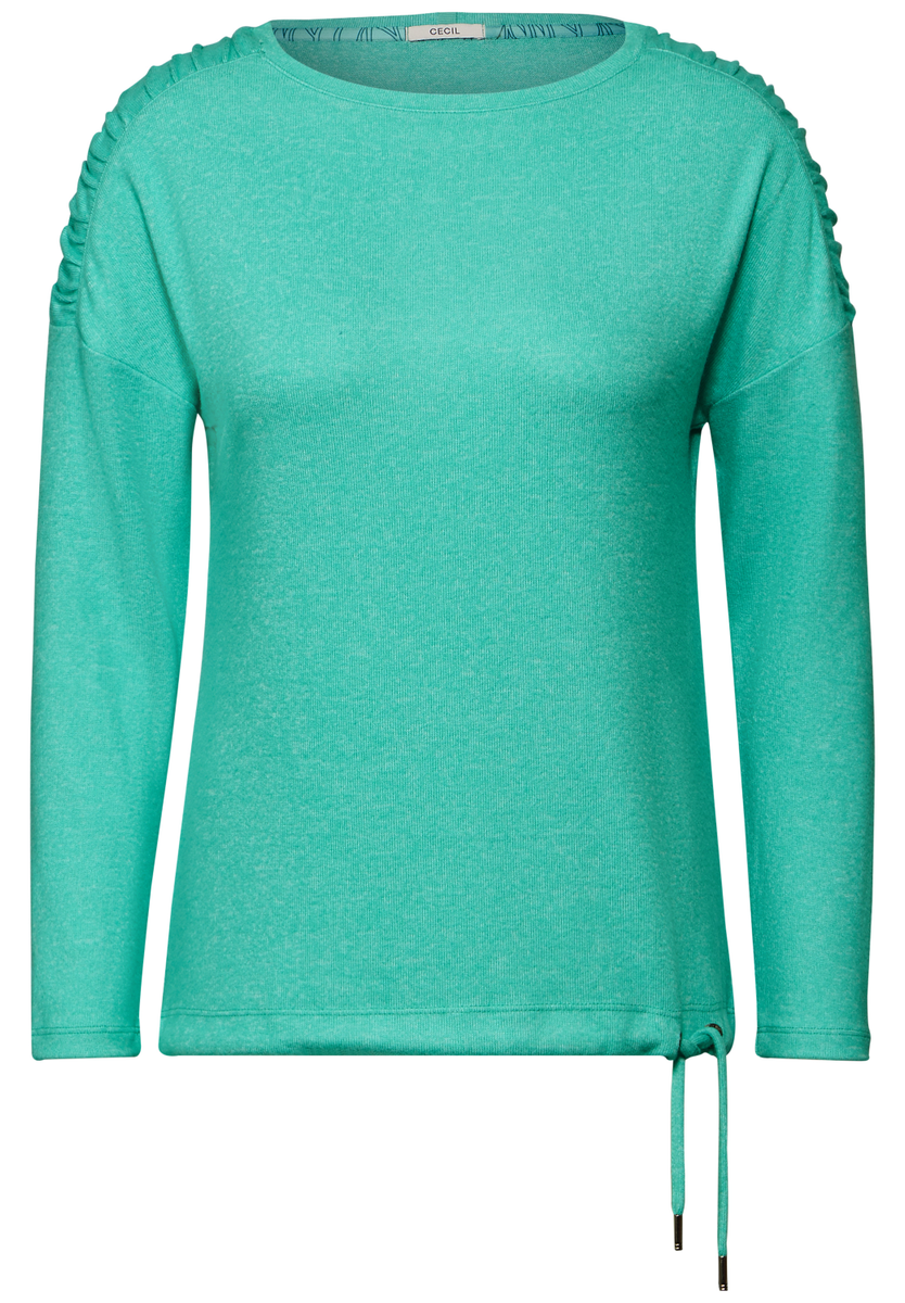 Shirt mit Raffung