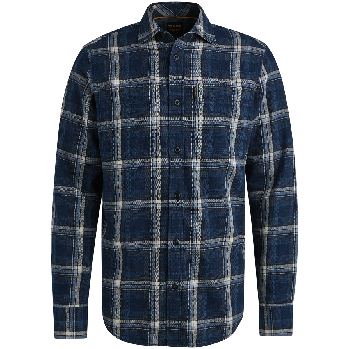 Long Sleeve Shirt Indigo Yd Check