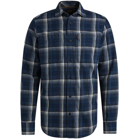 Long Sleeve Shirt Indigo Yd Check
