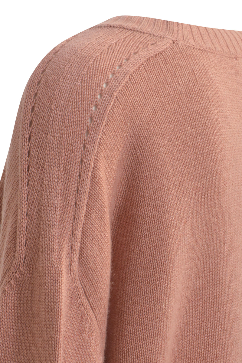 Cashmere Blend Roudn Neck Pullover