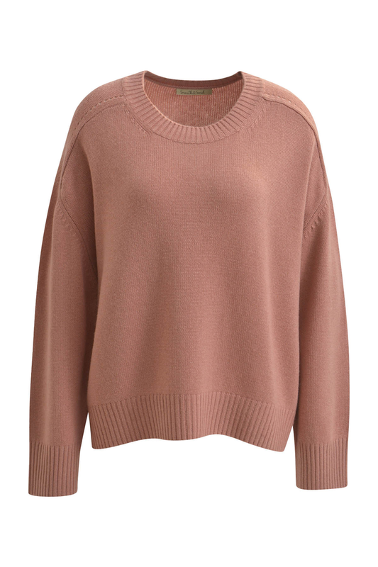 Cashmere Blend Roudn Neck Pullover