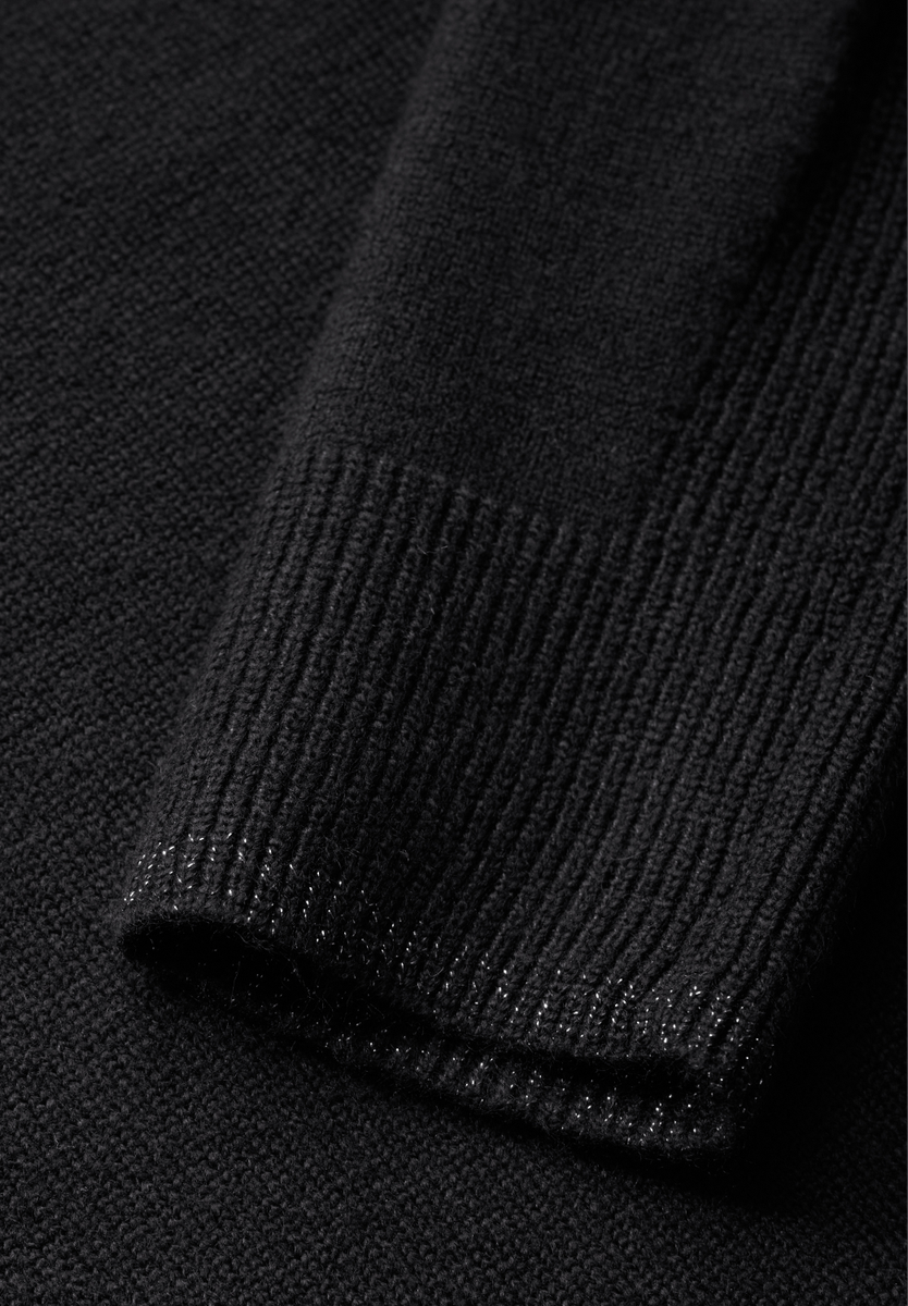 Strickkleid mit Glitzer