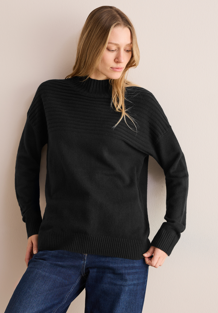 Strukturmix Pullover