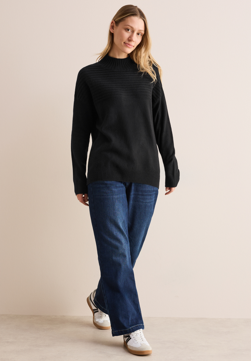 Strukturmix Pullover