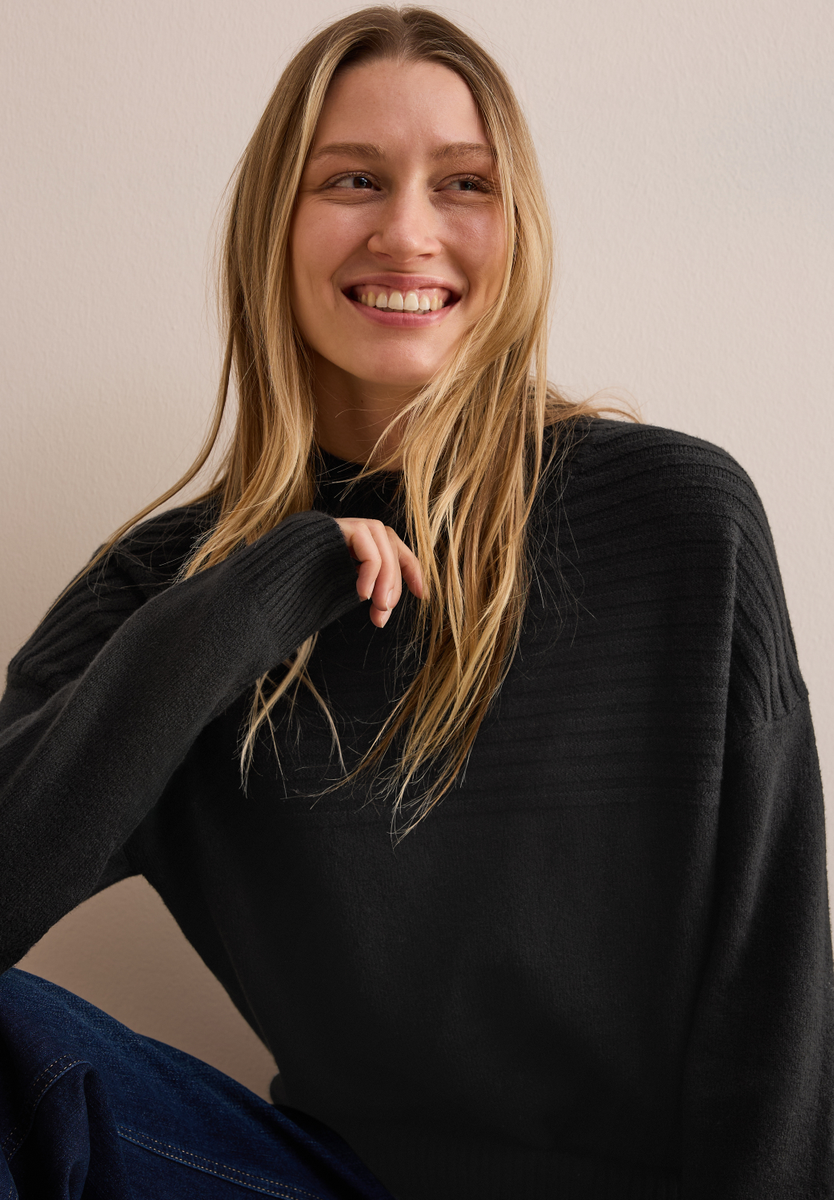 Strukturmix Pullover