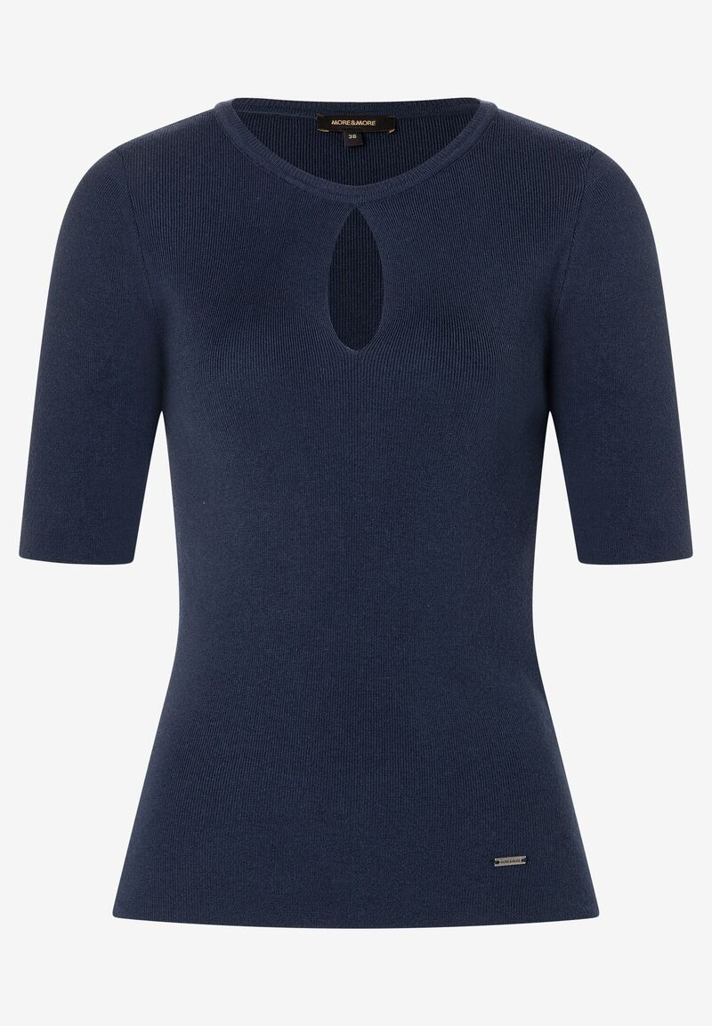 Kurzarm-Pullover marine Frühjahrs-Kollektion