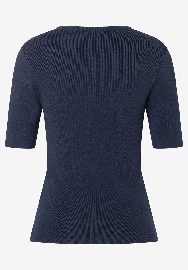 Kurzarm-Pullover marine Frühjahrs-Kollektion