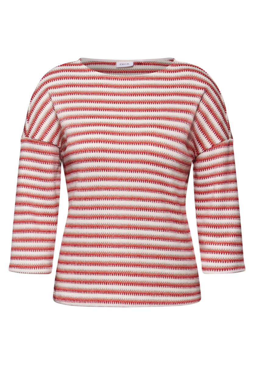 Strick-Look Shirt