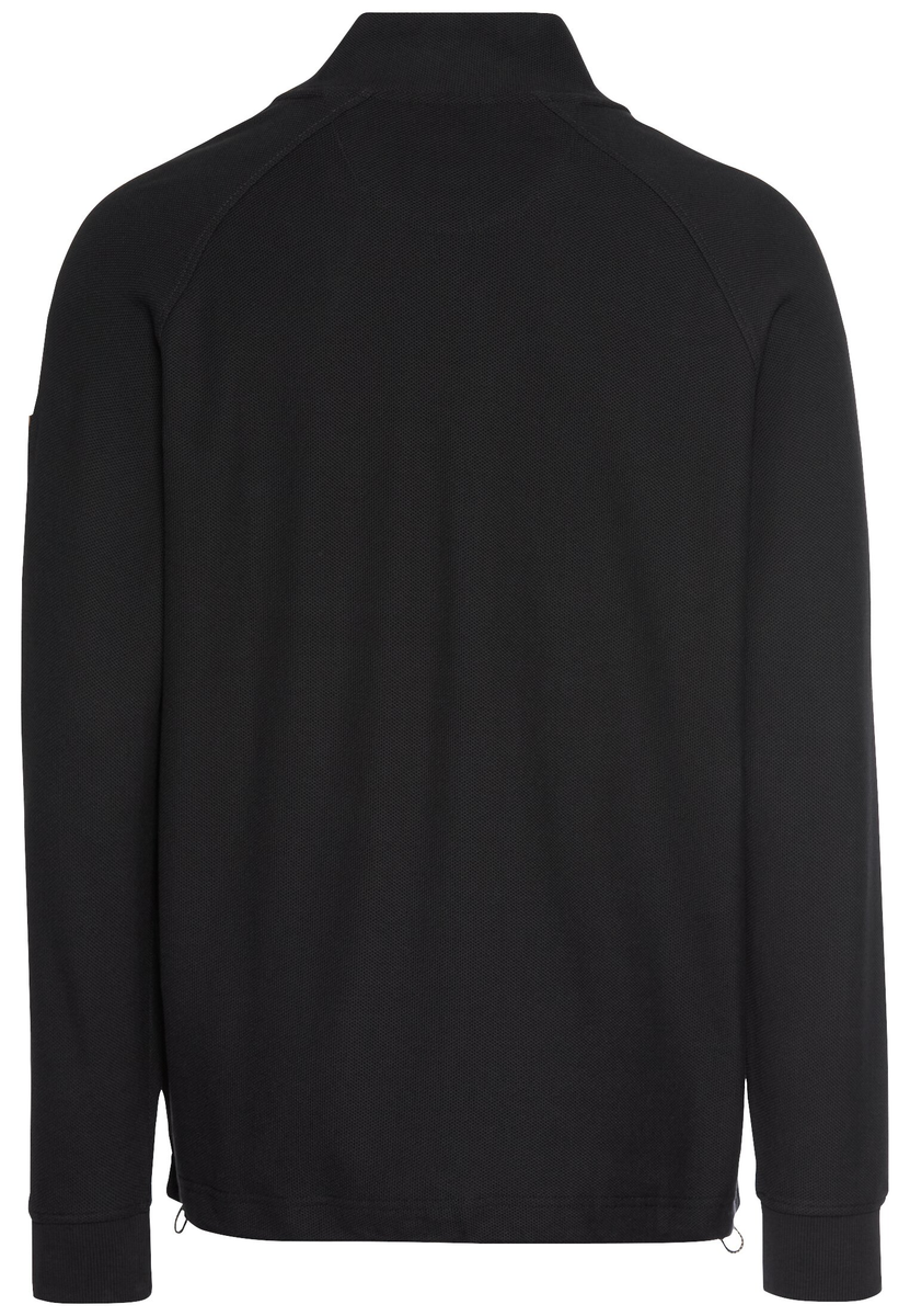 Sweatjacke mit Stehkragen
