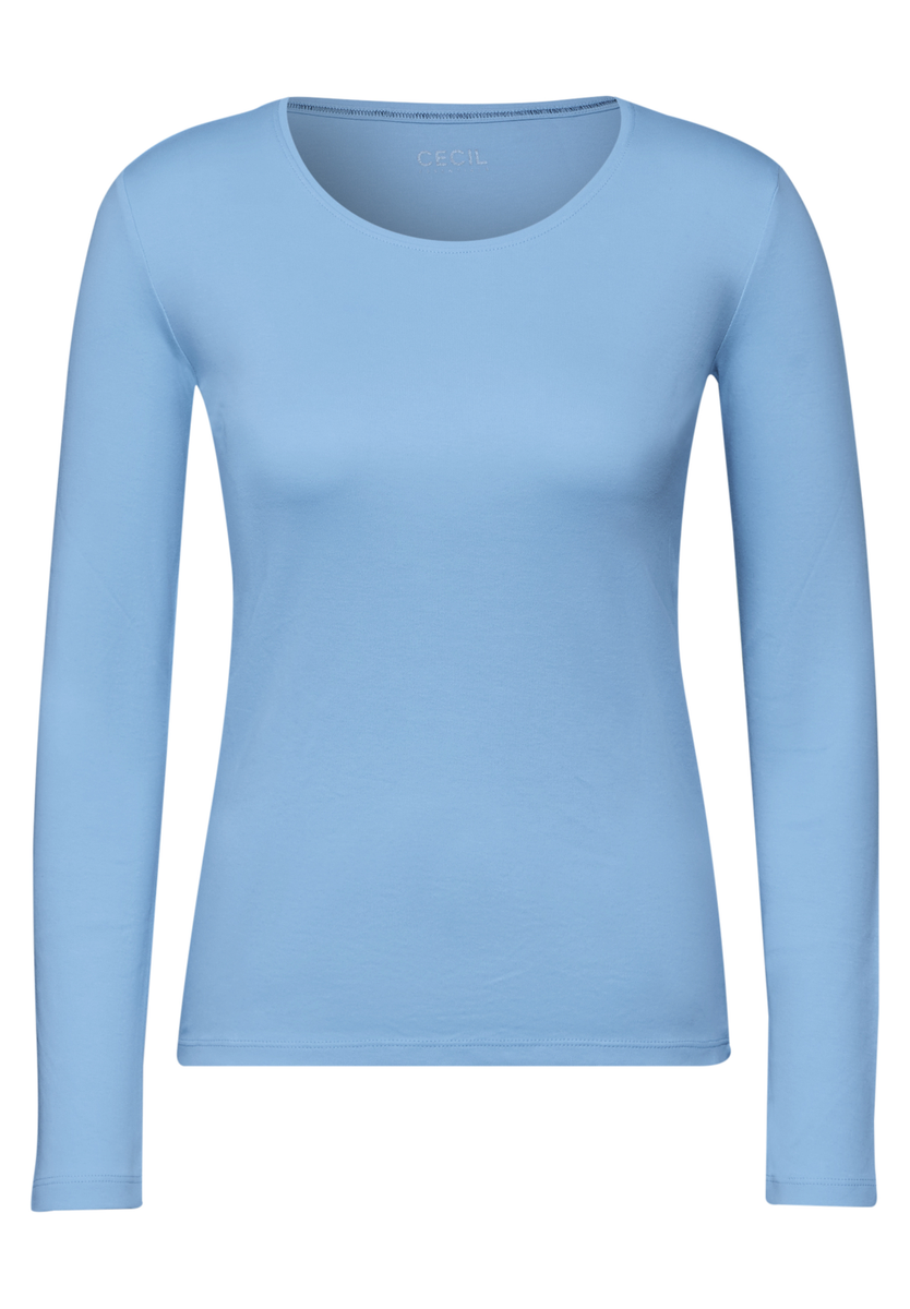 Shirt mit Rundhals
