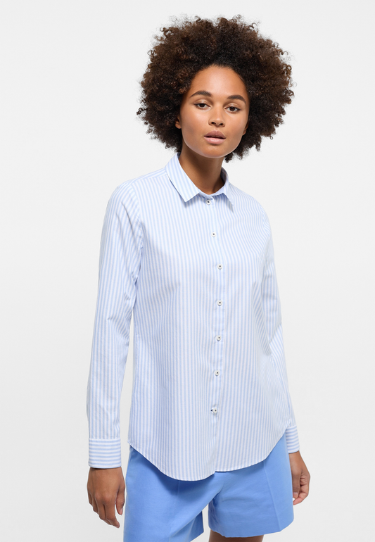 Oxford Shirt Bluse Oxford Langarm