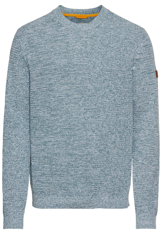 Rundhals Pullover aus Baumwolle
