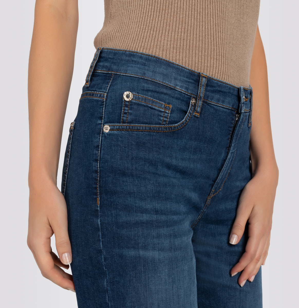 MAC JEANS - CULOTTE, Light weight denim