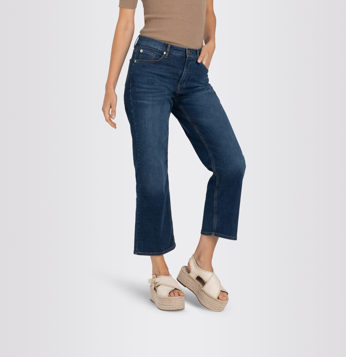 MAC JEANS - CULOTTE, Light weight denim
