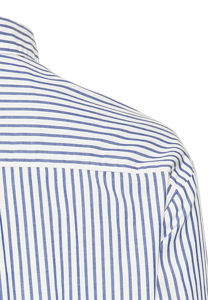 Gestreifte Bluse aus Baumwolle