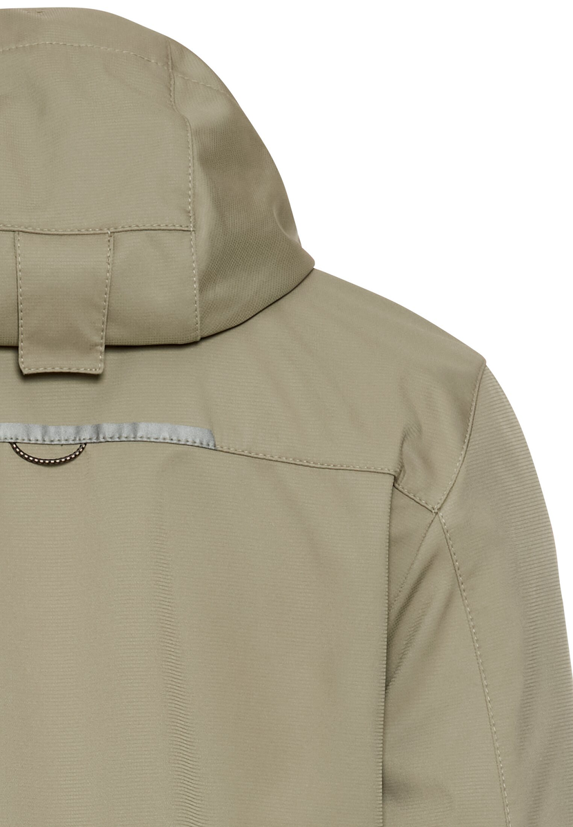 Softshell Jacke mit abnehmbarer Kapuze