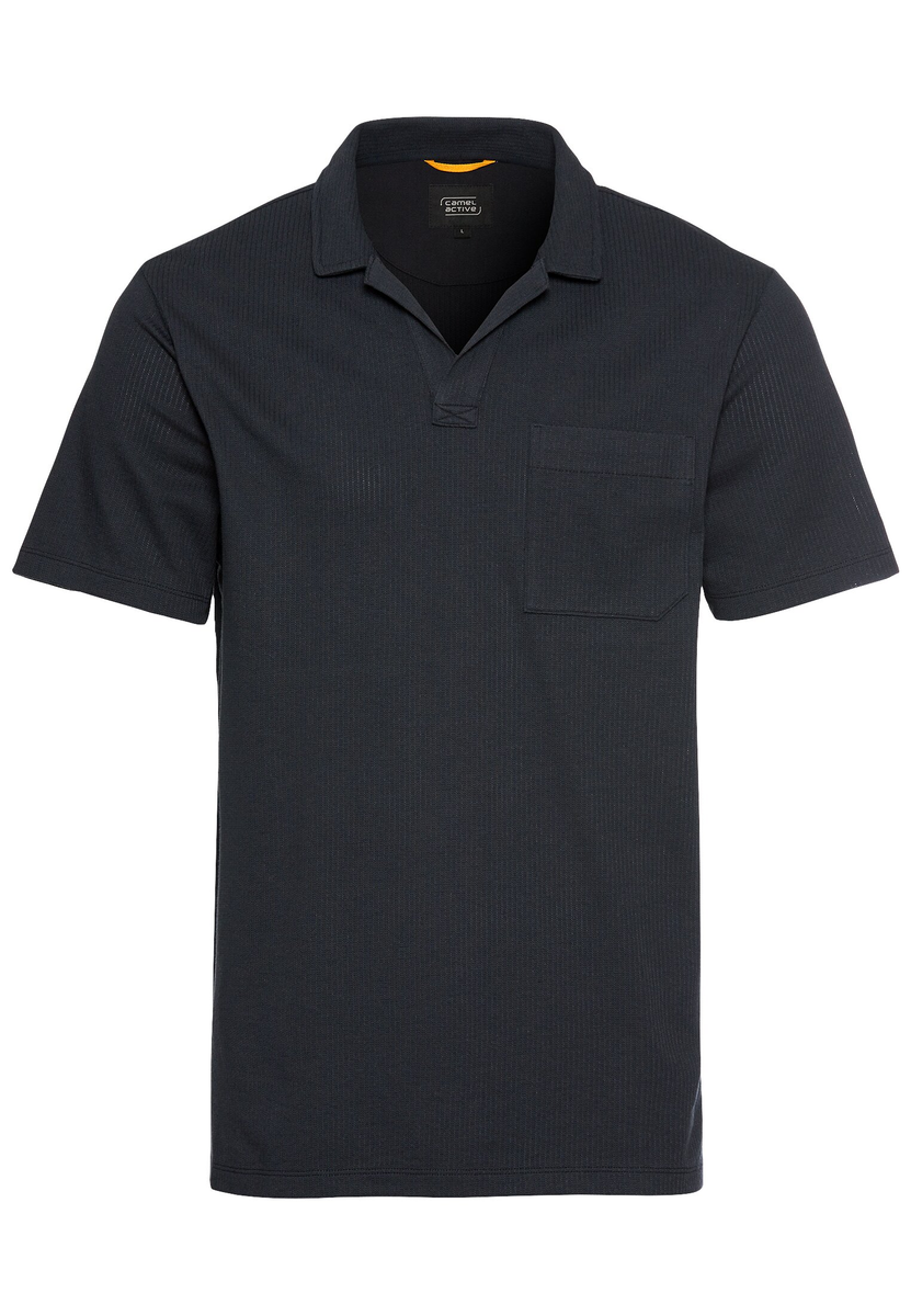 Kurzarm Poloshirt mit Brusttasche