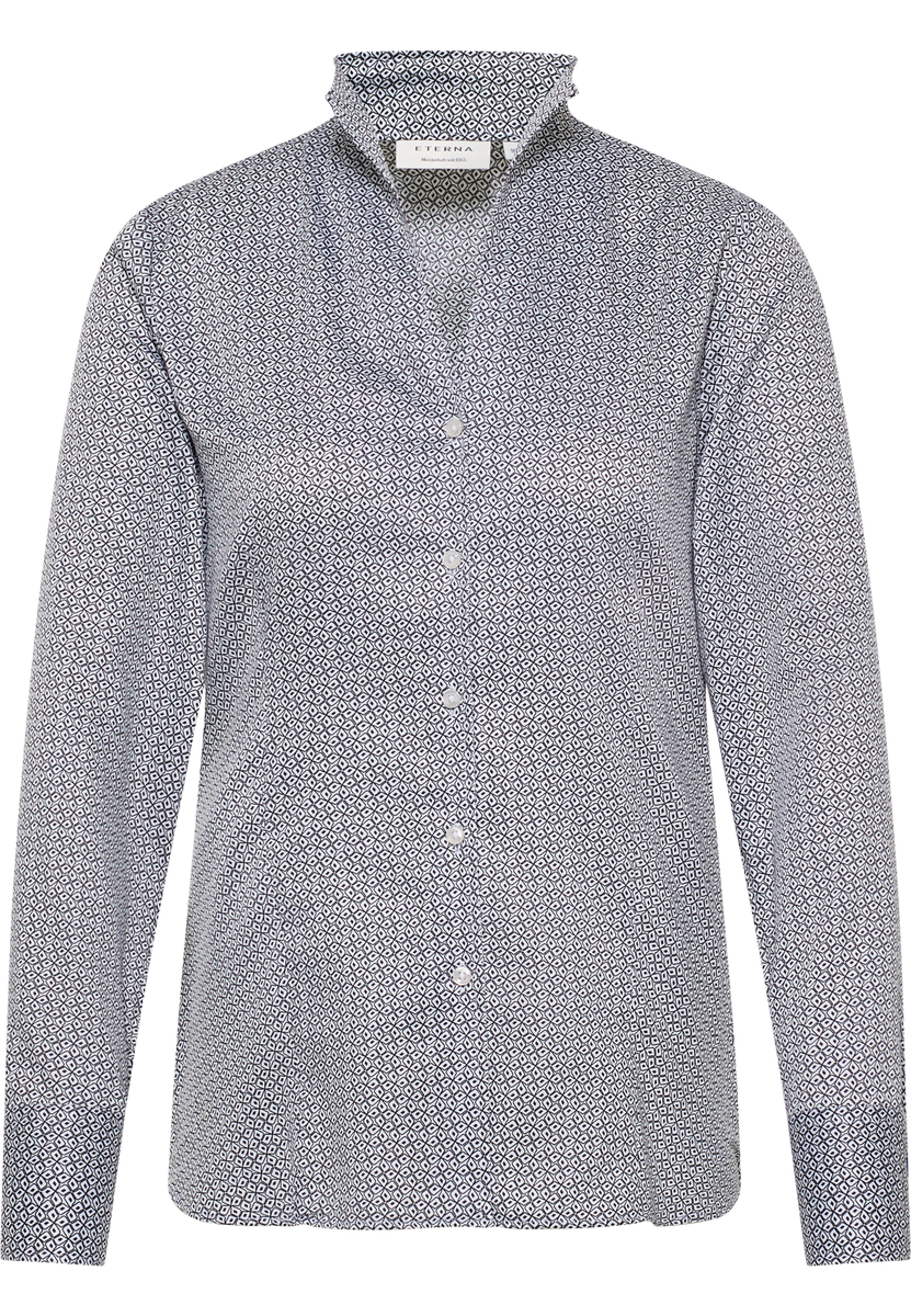 Bluse Satingewebe Langarm