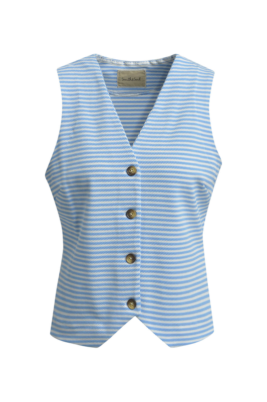 Striped vest