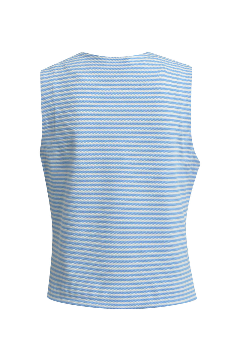 Striped vest