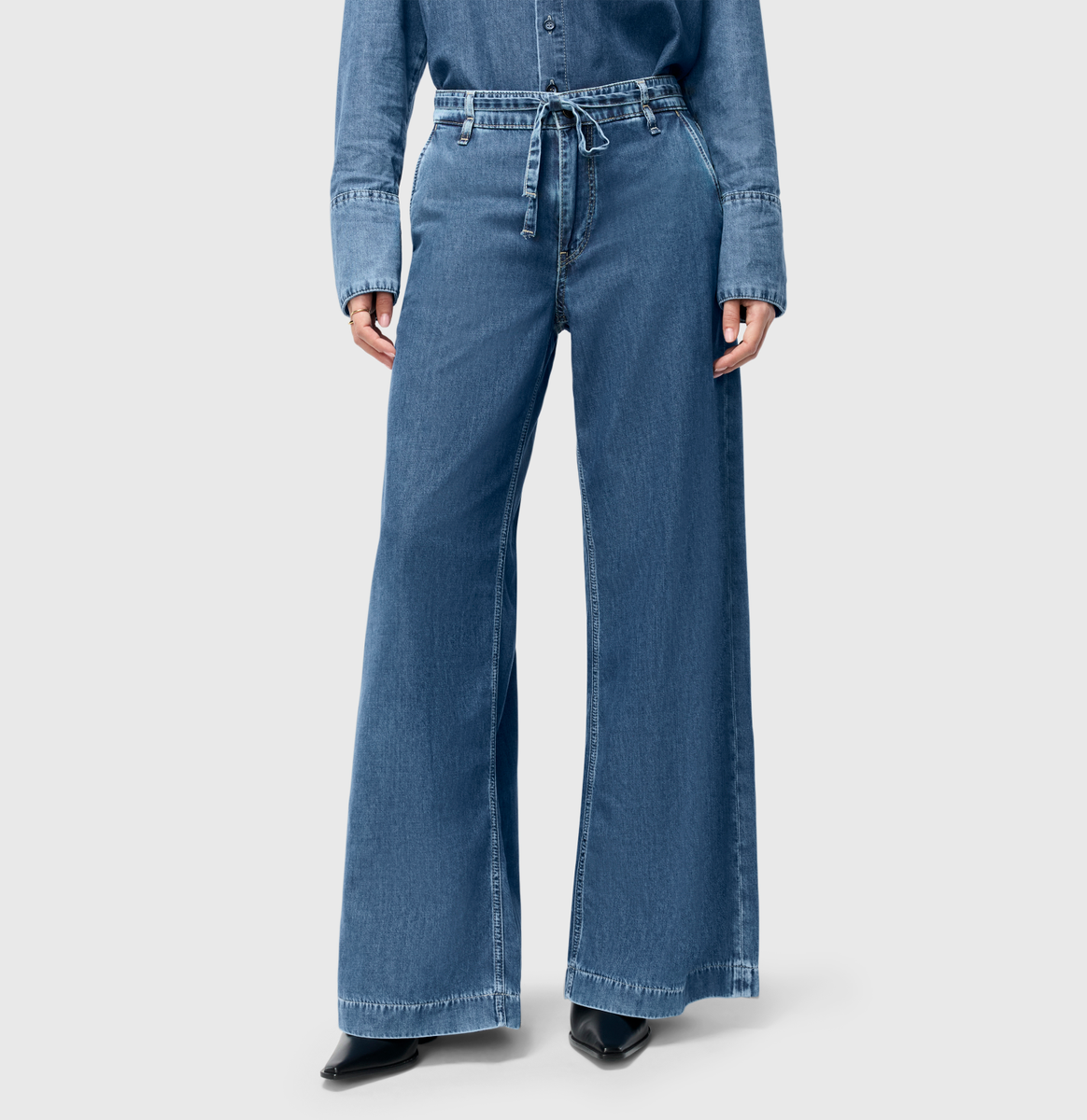 MAC JEANS - WENDY, Fluid tencel
