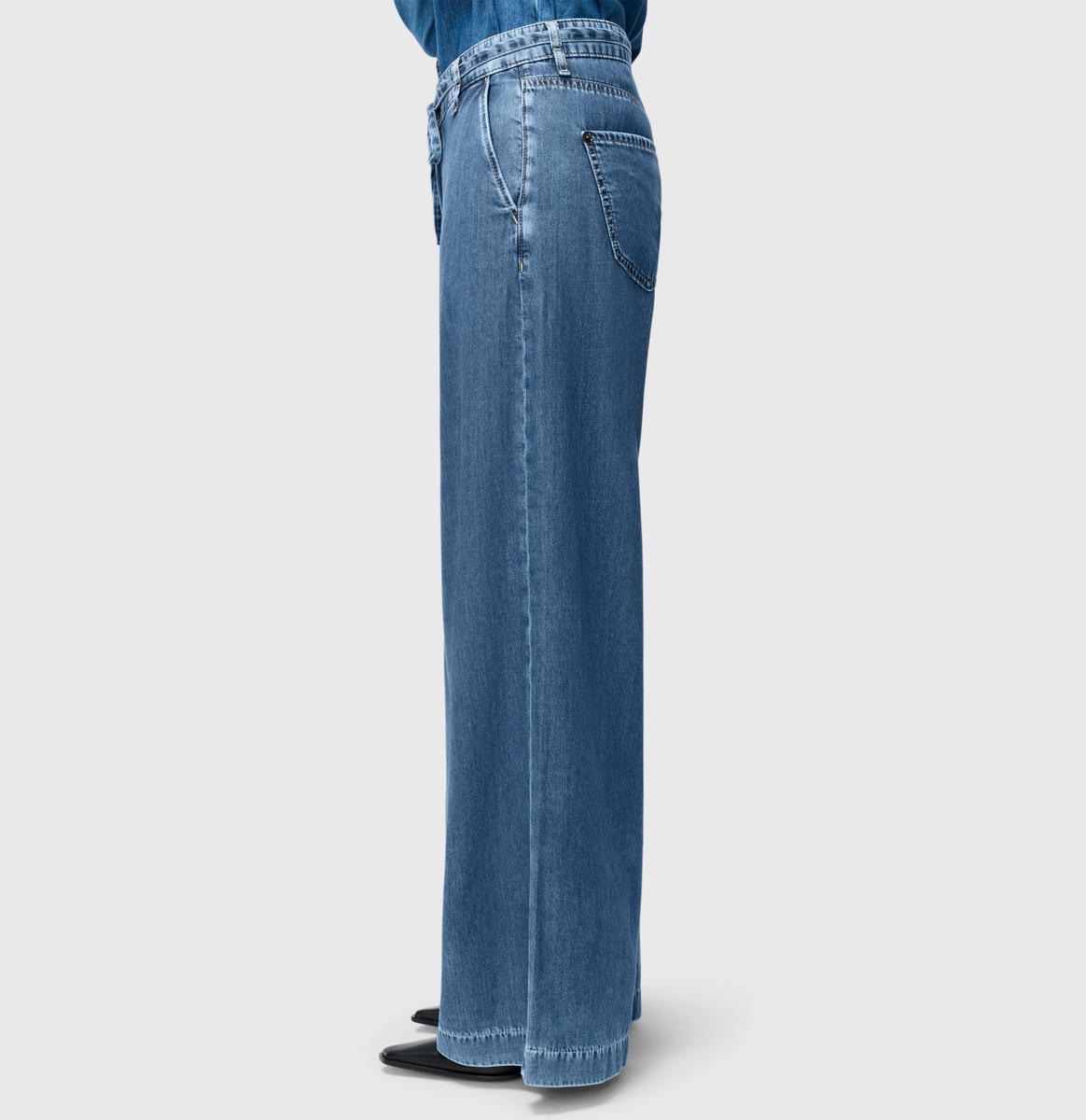 MAC JEANS - WENDY, Fluid tencel