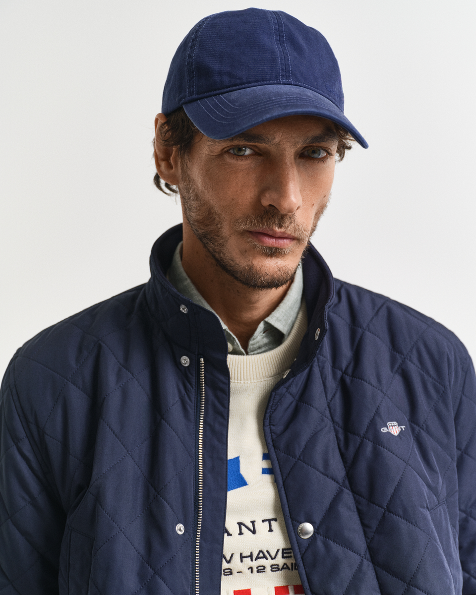 Mittellange Windcheater Steppjacke