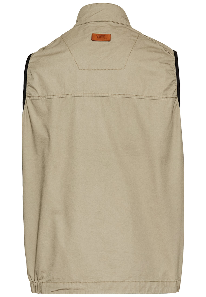 Outdoor-Weste mit Stehkragen
