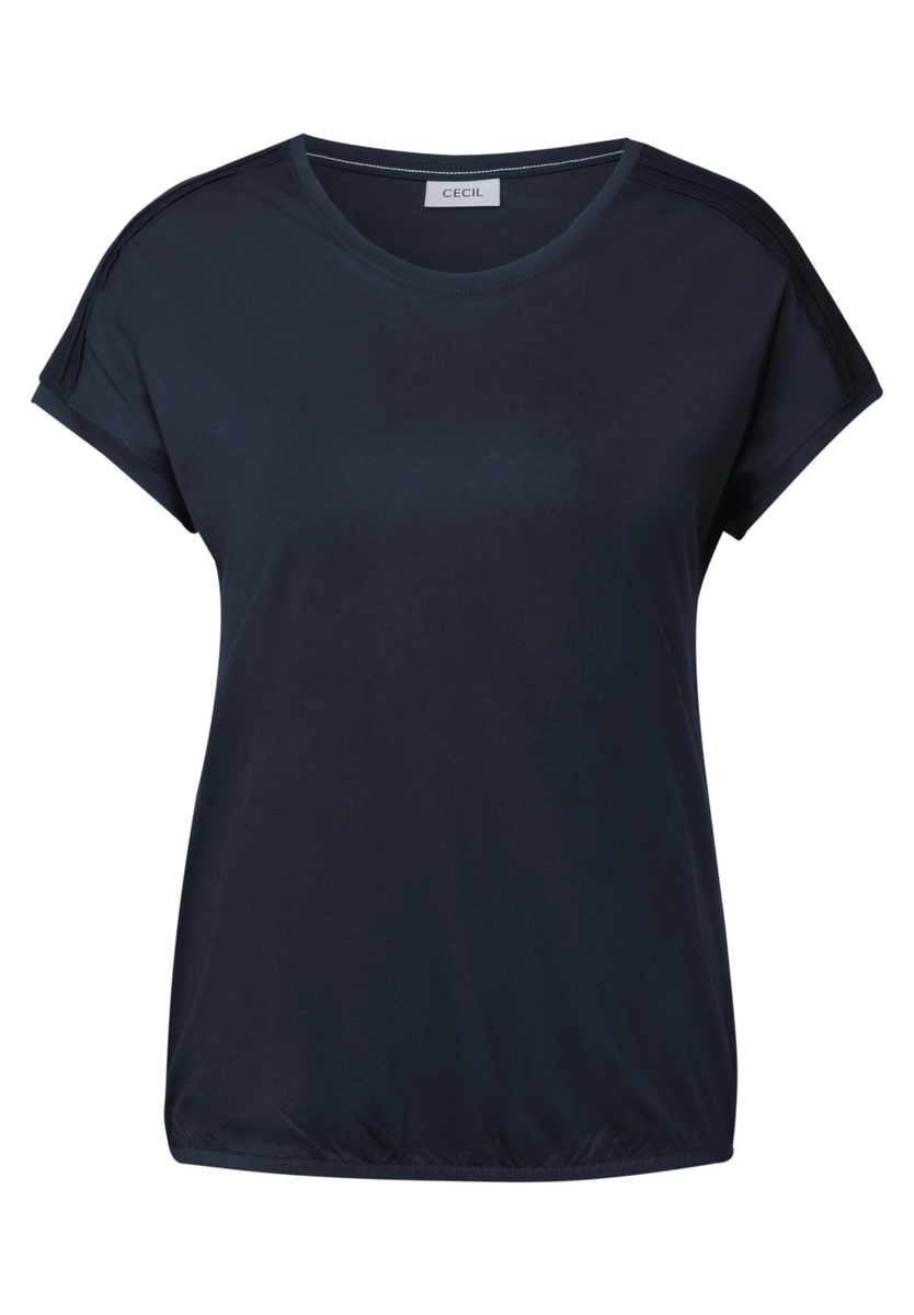 Shirt in Unifarbe