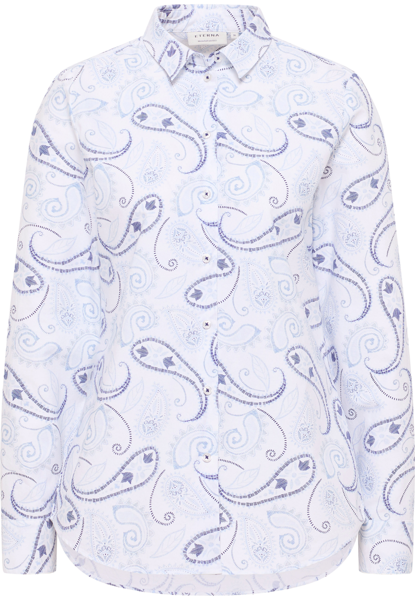 Oxford Shirt Bluse Oxford Langarm