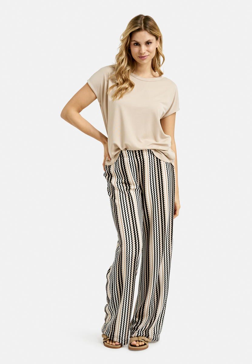 T-Shirt Modal Crossed Backneck