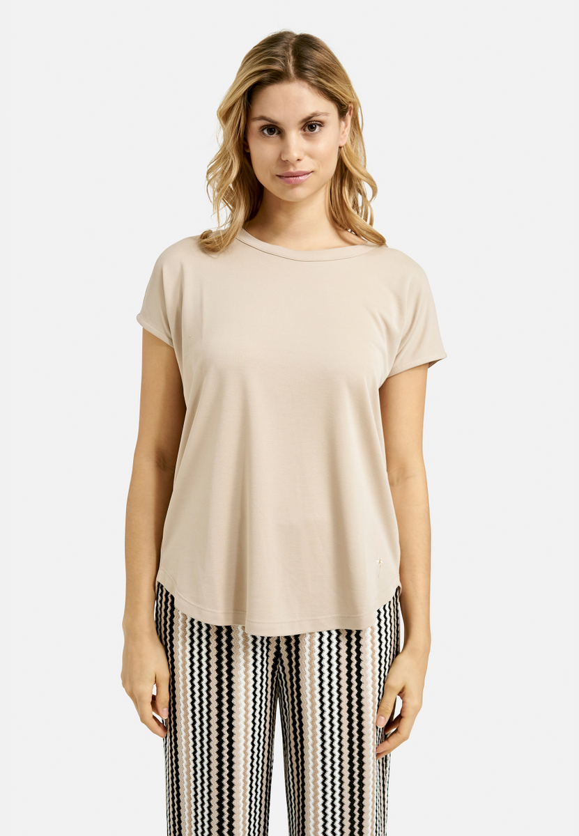 T-Shirt Modal Crossed Backneck