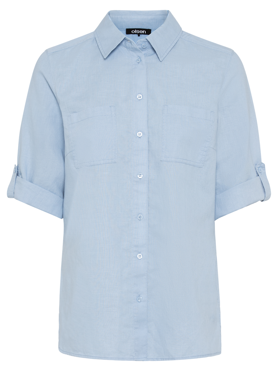 Blouse Woven Short Sleeves