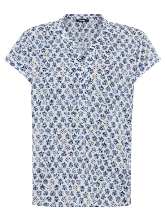 Blouse Woven Short Sleeves