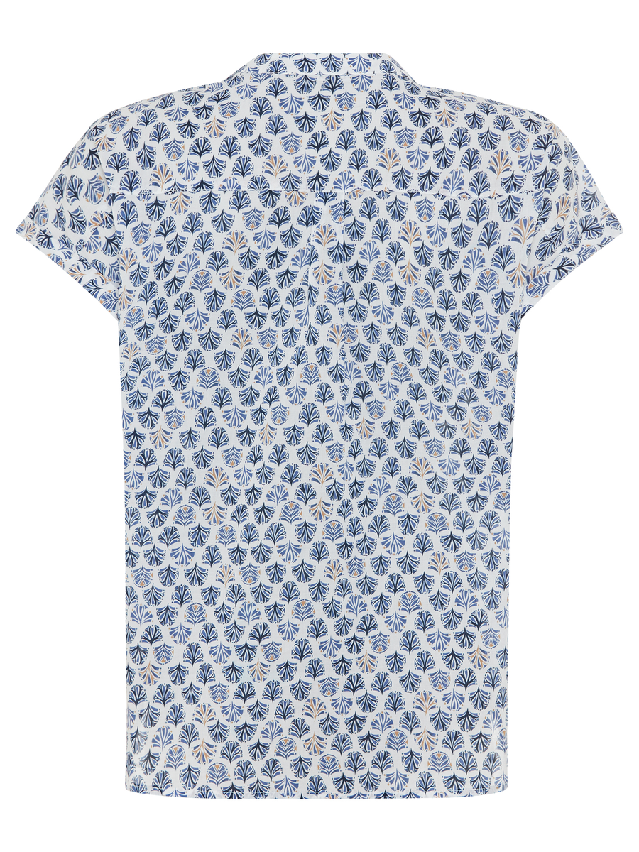 Blouse Woven Short Sleeves