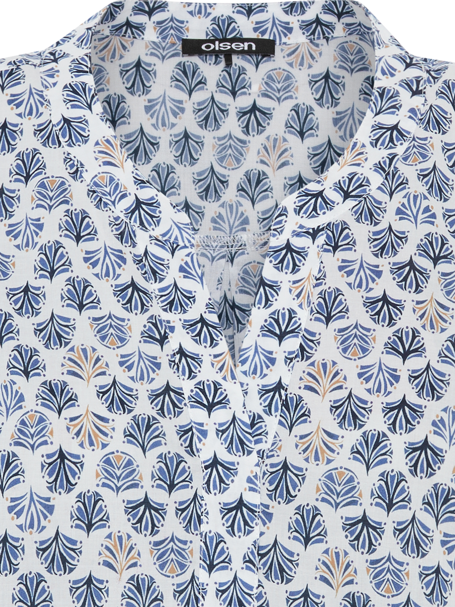 Blouse Woven Short Sleeves