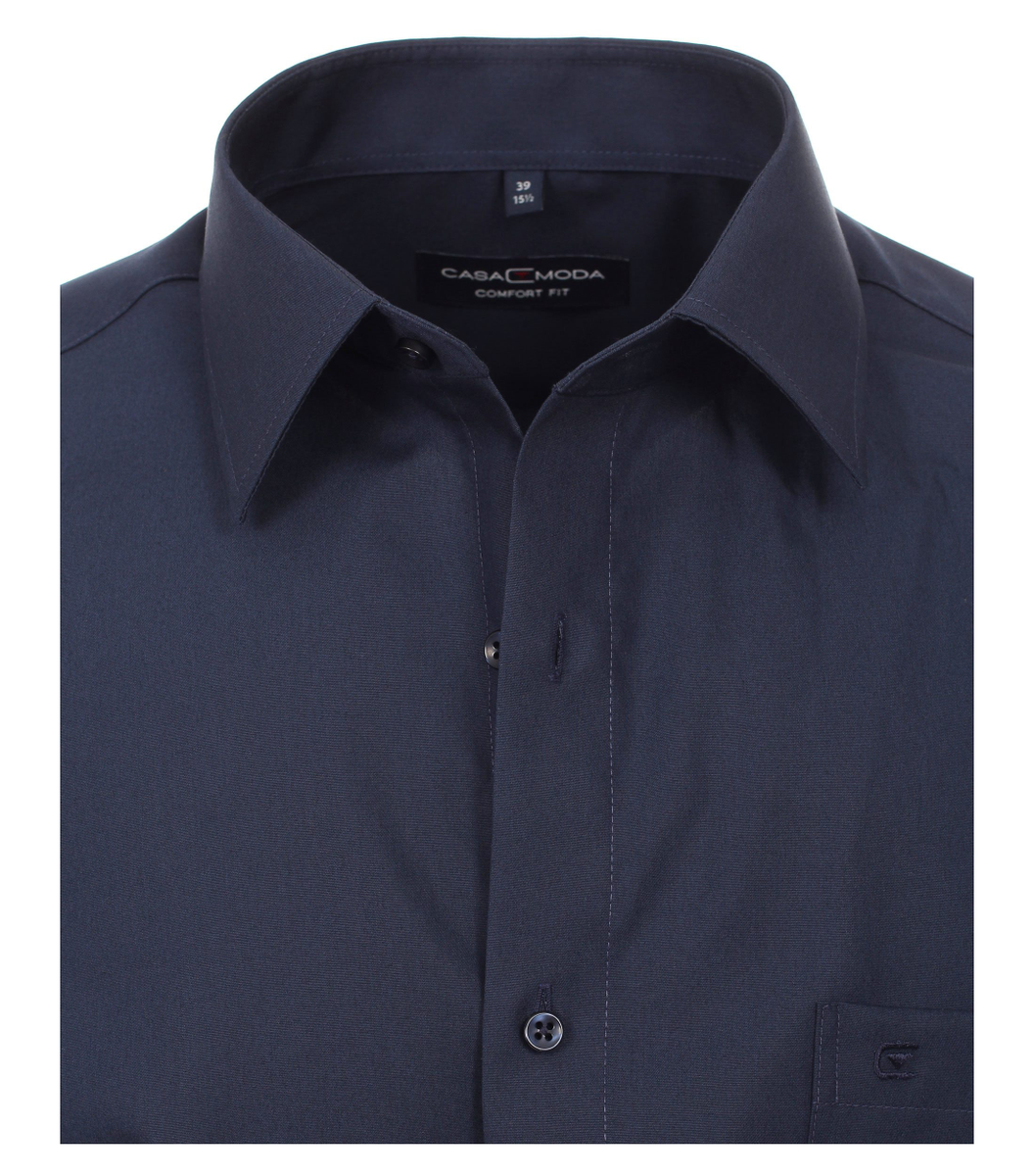 Popeline Hemd uni 006050