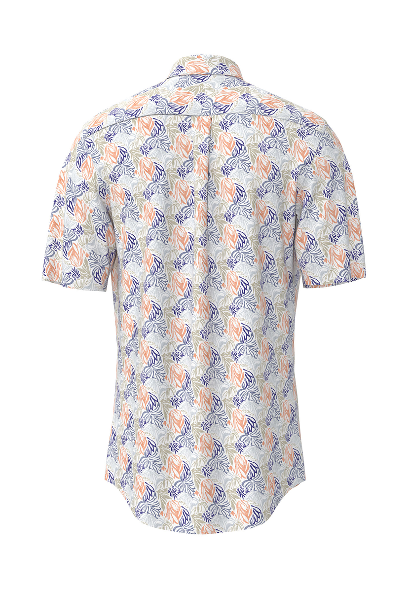 Multicolor Slub Print, B.D., 1/2